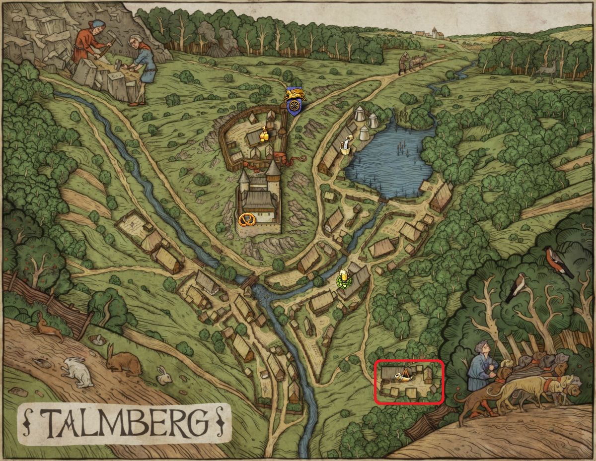 Talmberg hunting lodge Kingdom Come Deliverance Wiki