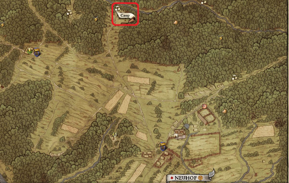 Charcoalburners' camp (Neuhof North) Kingdom Come Deliverance Wiki