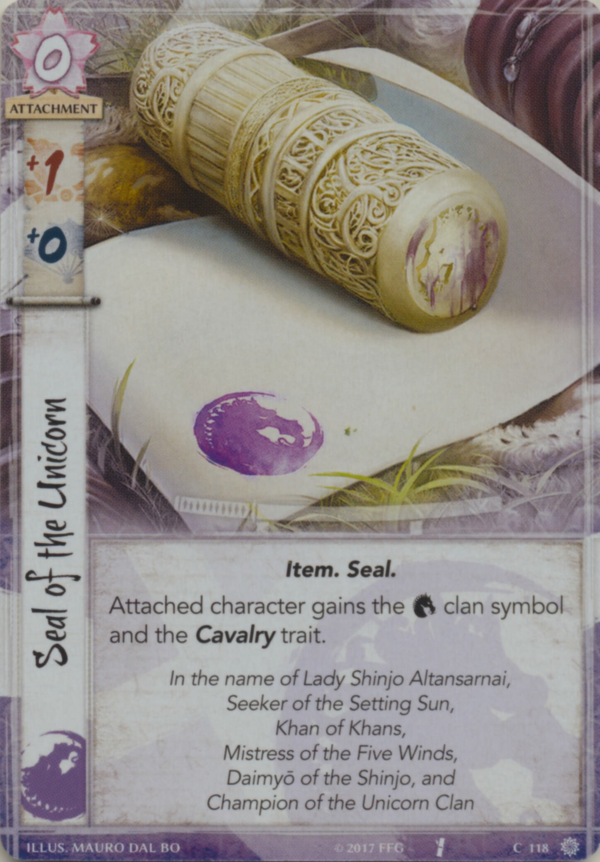 Seal of the Unicorn Legend of the Five Rings Wiki