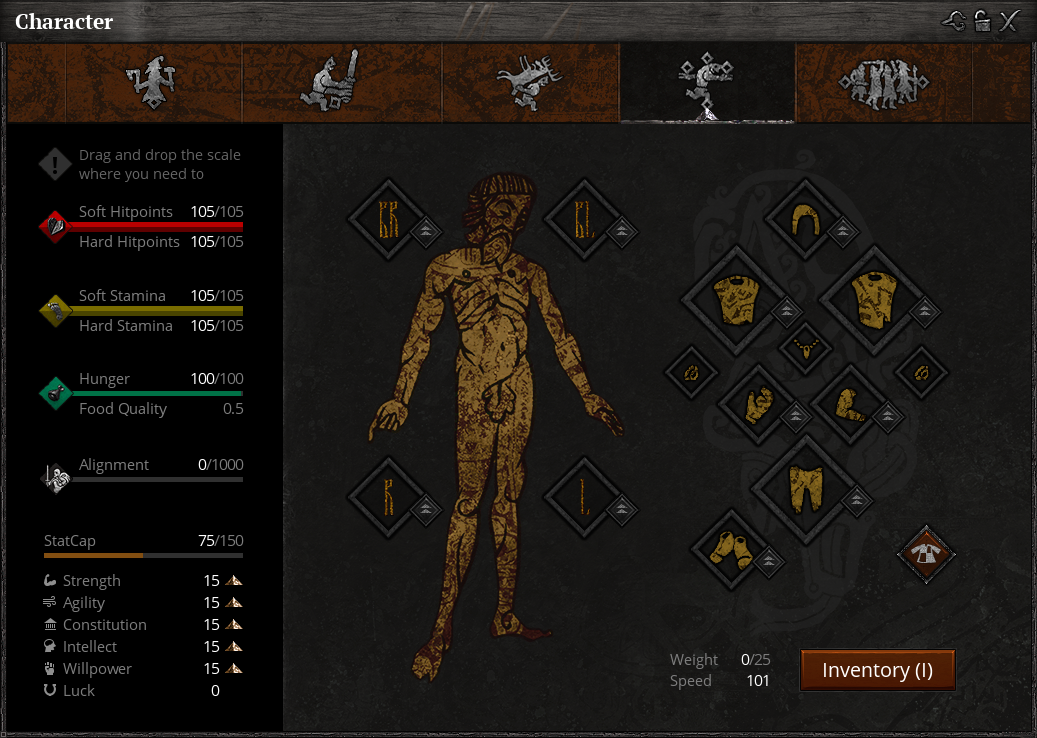 Attributes Official Life is Feudal Wiki