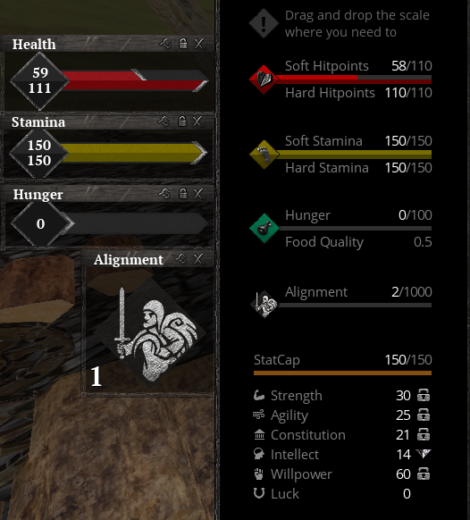 Status bars Official Life is Feudal Wiki