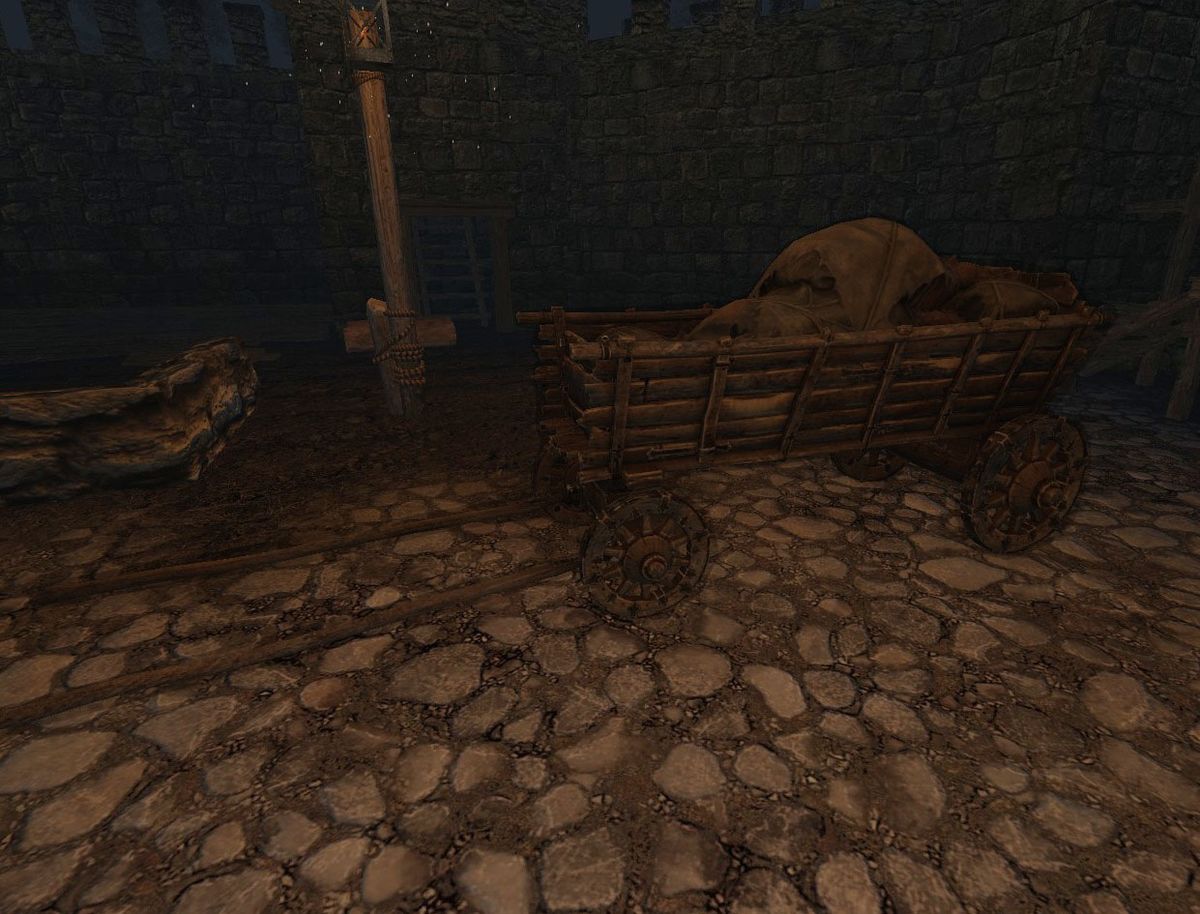 Horse cart (no tent) - Official Life is Feudal Wiki