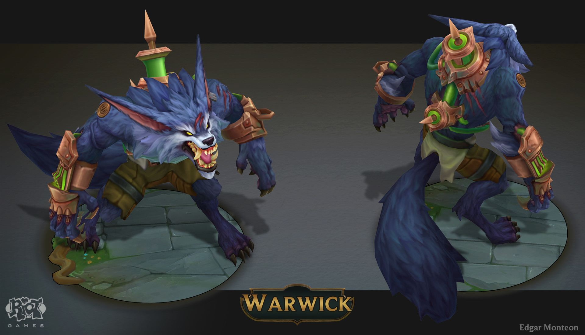 league of legends warwick 3d file download