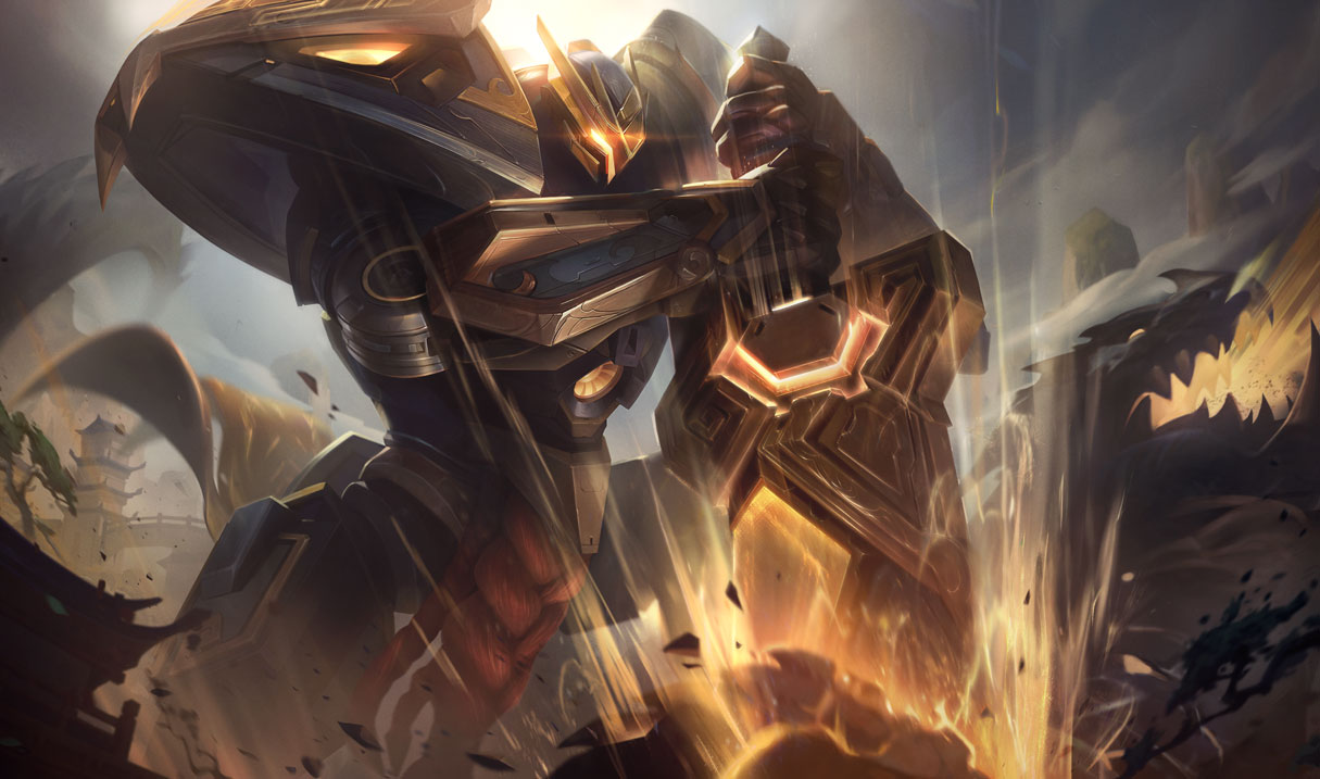 Mecha Kingdoms Garen Prestige Edition Leaguepedia League of Legends