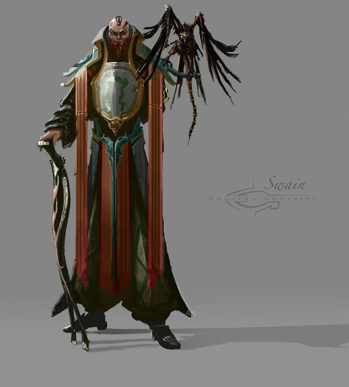 Swain/Gallery/Concept Art Leaguepedia League of Legends Esports Wiki