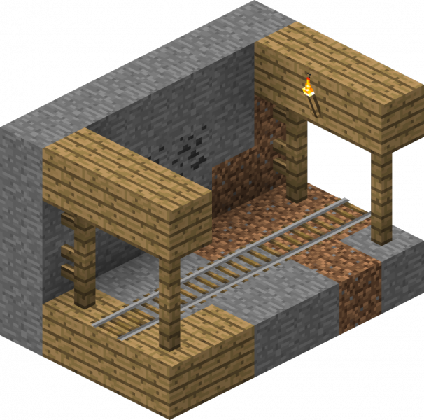Mina abandonada Minecraft Wiki Oficial
