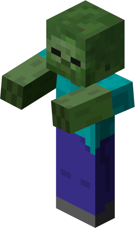 Datei:Zombie.png – Das offizielle Minecraft Wiki