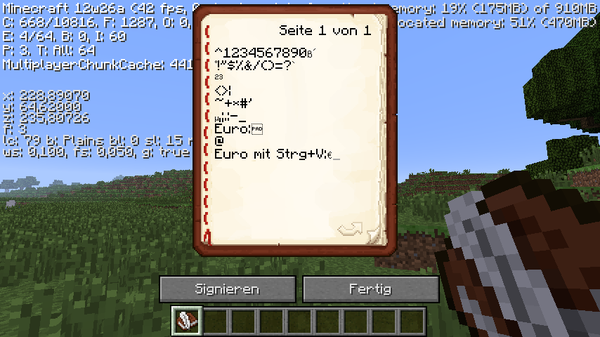 Wie Kann Man In Minecraft In Ein Buch Schreiben Diskussion:Buch und Feder – Das offizielle Minecraft Wiki