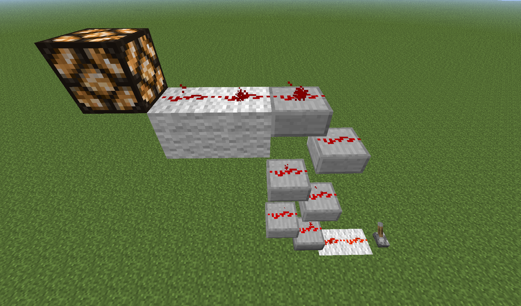 FileVertical Redstone with Slabs.png Official Minecraft Wiki