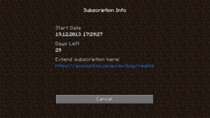 minecraft why working account realms username password unknown log