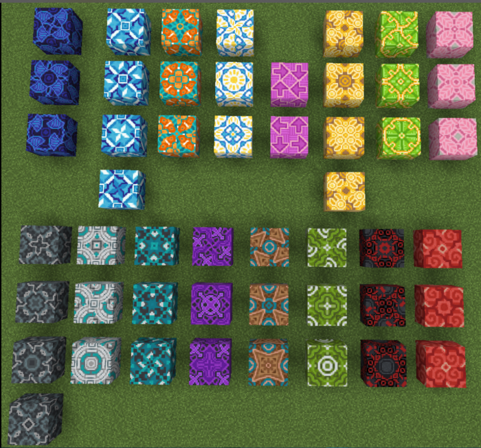Glazed Terracotta Official Minecraft Wiki
