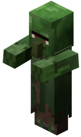 minecraft zombie villager toy