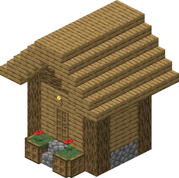 Village/Structure/Blueprints/Plains small house 6 blueprint Official