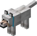 Tamed Wolf with Light Blue Collar.png