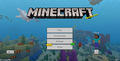Menu screen – Official Minecraft Wiki