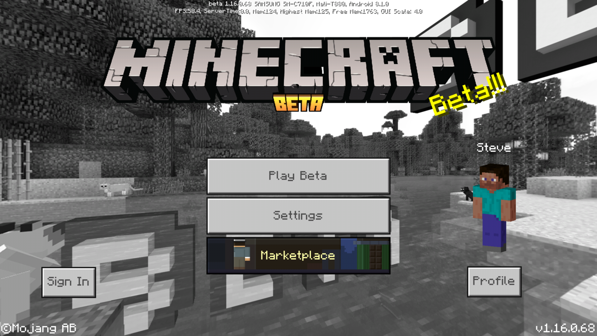 Bedrock Edition beta 1.16.0.68 Minecraft Wiki