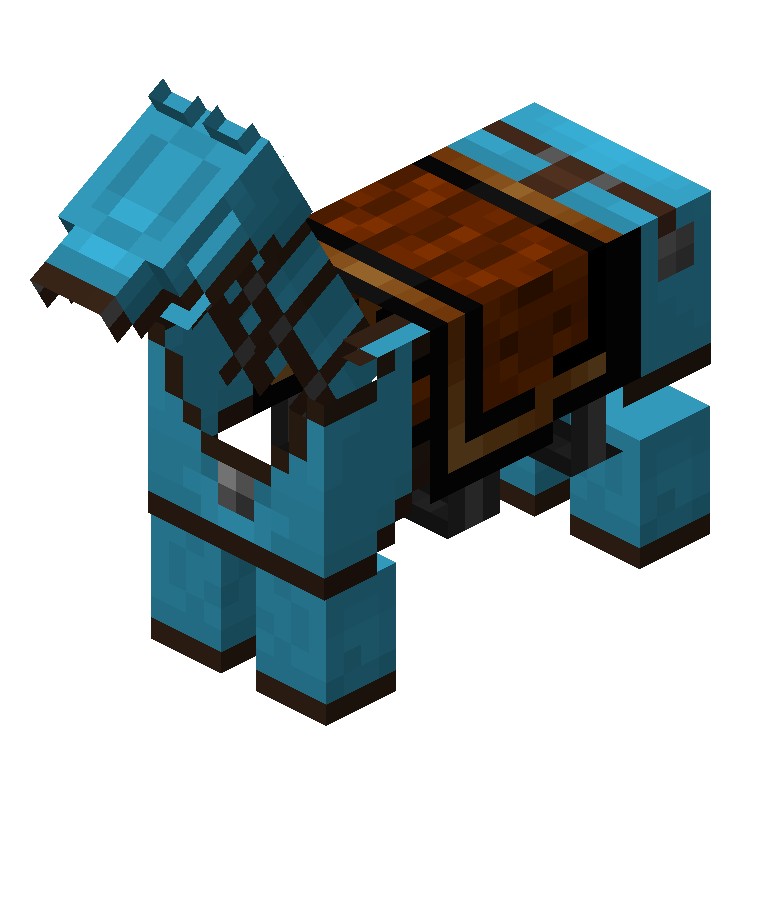파일Light Blue Leather Horse Armor.png 마인크래프트 위키