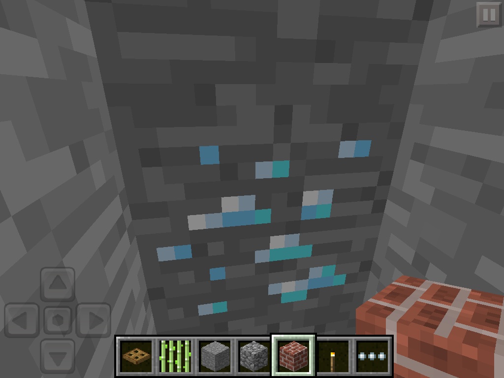 파일:Pocket edition diamond ore.jpg - 마인크래프트 위키