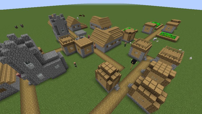 Jak Teleportowac Sie Do Wioski W Minecraft Plik:Wioska.png – Oficjalna Minecraft Wiki Polska