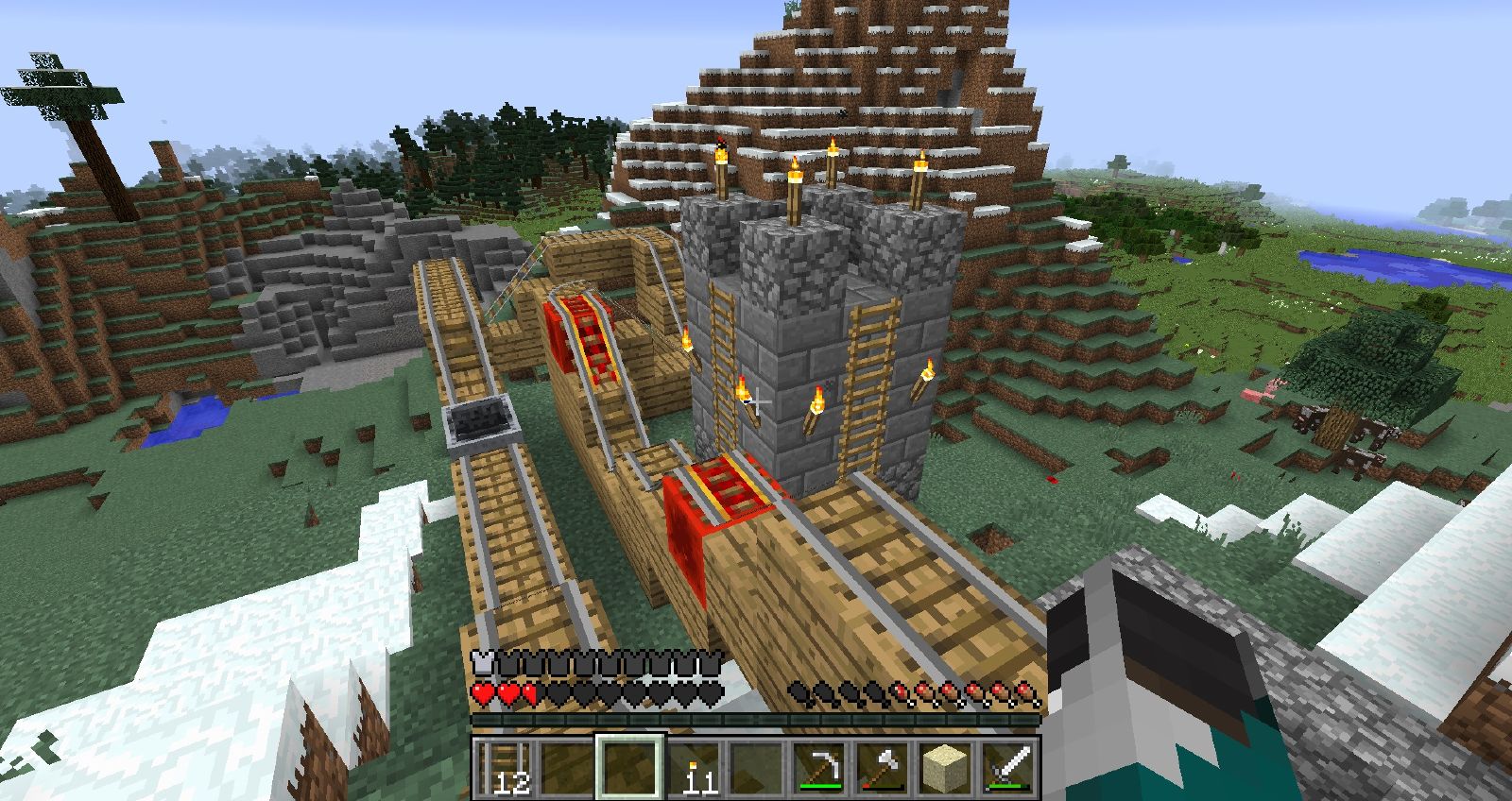 What is the title of this picture ? Plik:Minecraftrollercoaster.jpg – Oficjalna Minecraft Wiki Polska