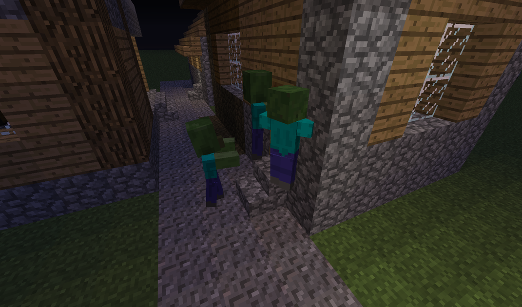 PlikZombies breaking down.png Oficjalna Minecraft Wiki Polska