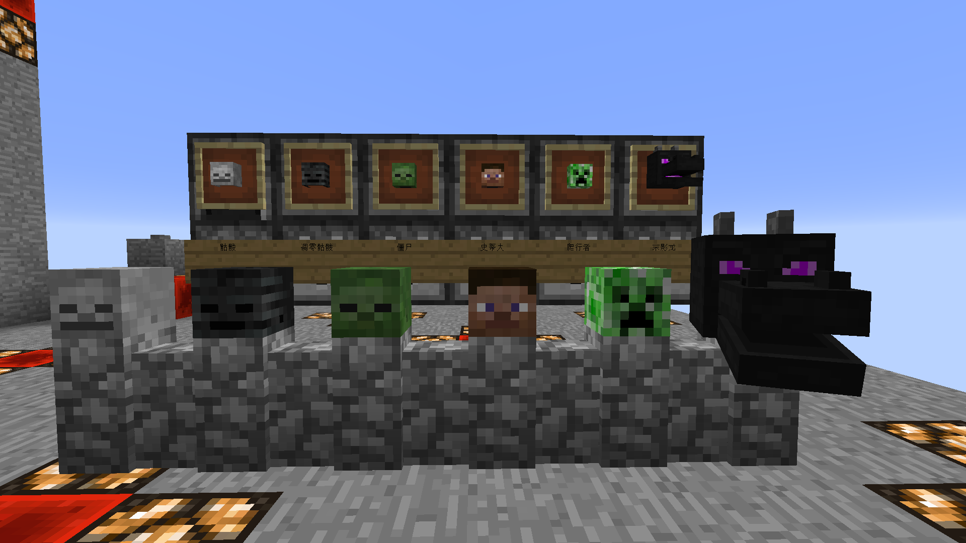 FileAll The Heads.png Minecraft Wiki，最详细的官方我的世界百科