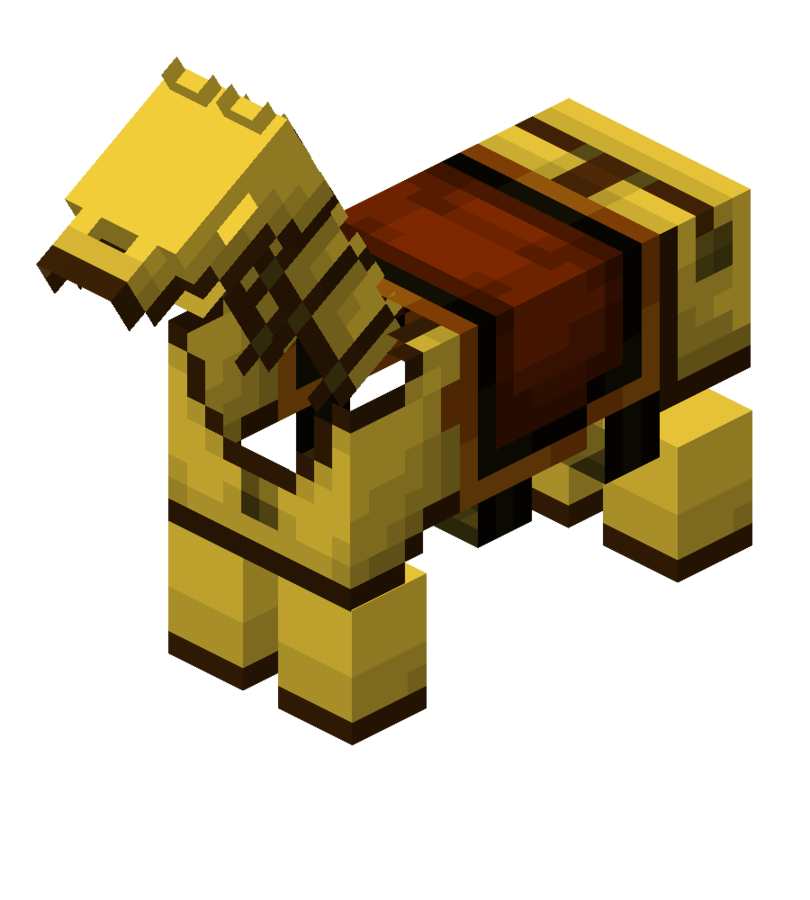 文件Yellow Leather Horse Armor.png Minecraft Wiki，最详细的官方我的世界百科