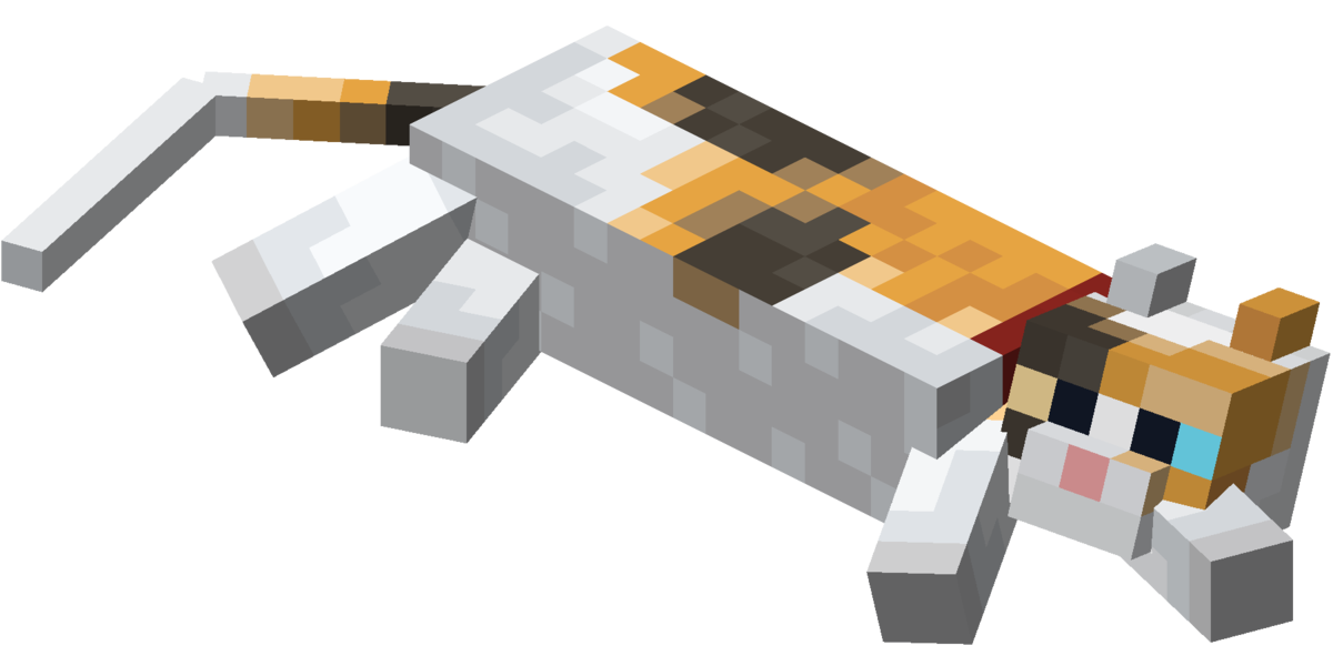 FileLying down Calico Cat with Red Collar.png Minecraft Wiki，最详细的官方我