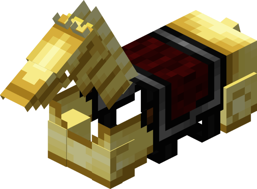 FileGolden Horse Armor JE1 BE1.png Minecraft Wiki，最详细的官方我的世界百科