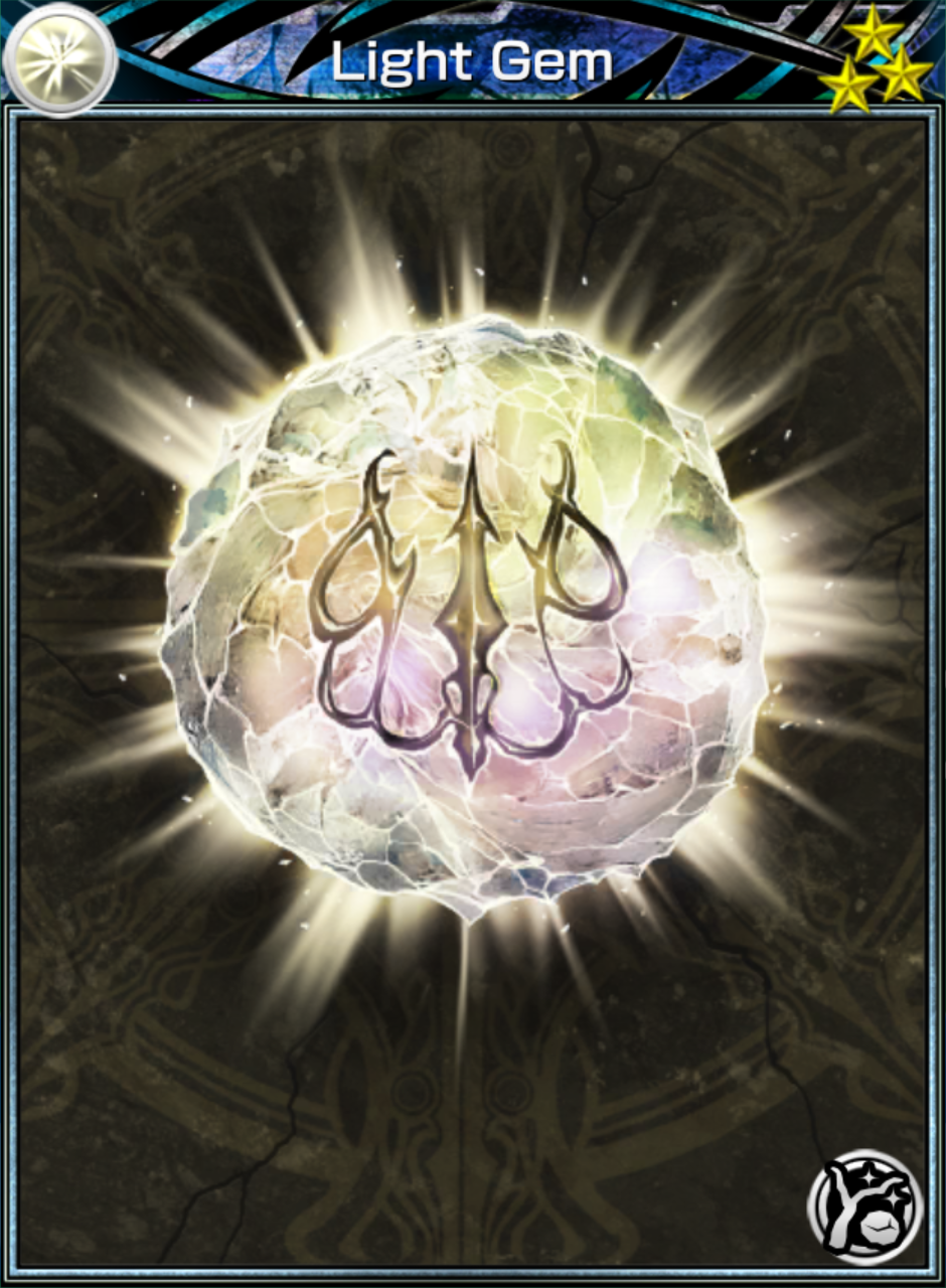 Light Gem (Card) Mobius Final Fantasy Wiki
