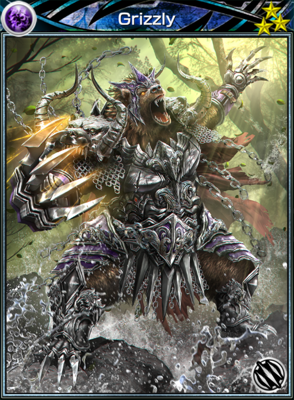 Grizzly (Card) Mobius Final Fantasy Wiki