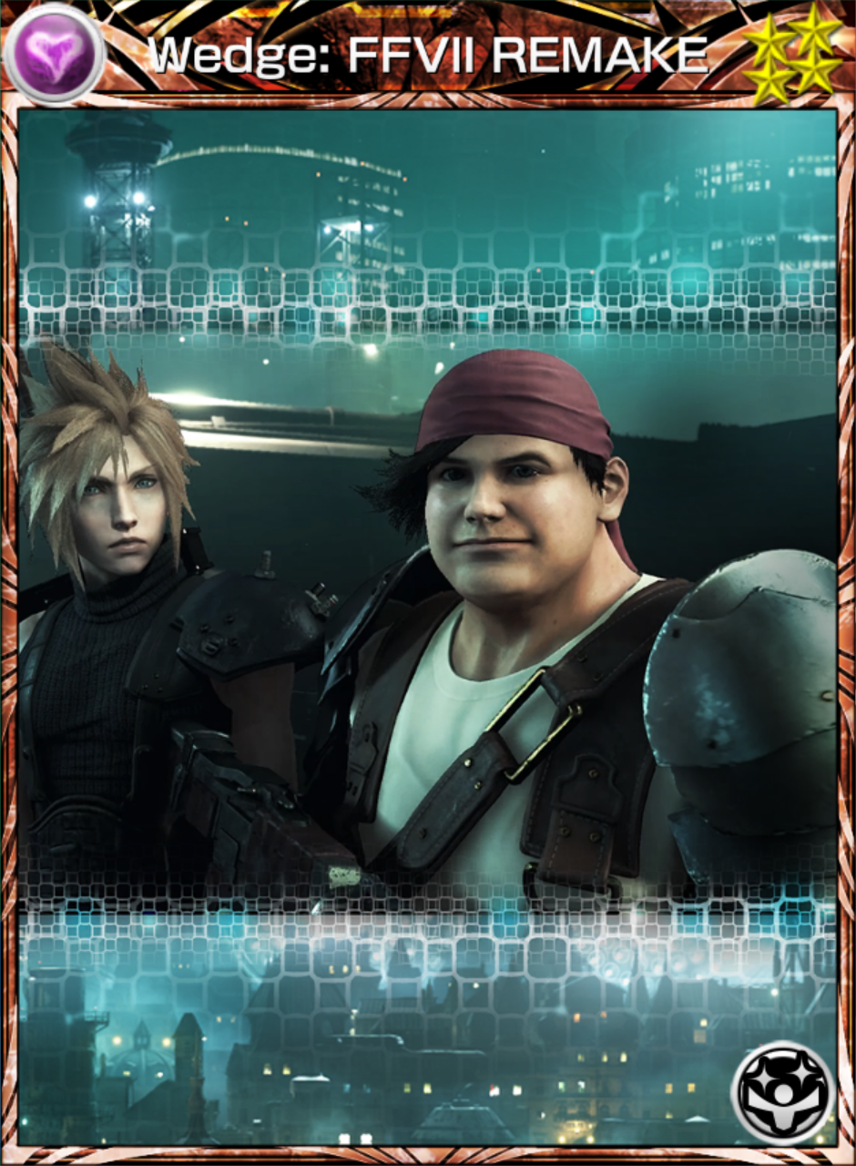 Wedge FFVII REMAKE (Card) Mobius Final Fantasy Wiki