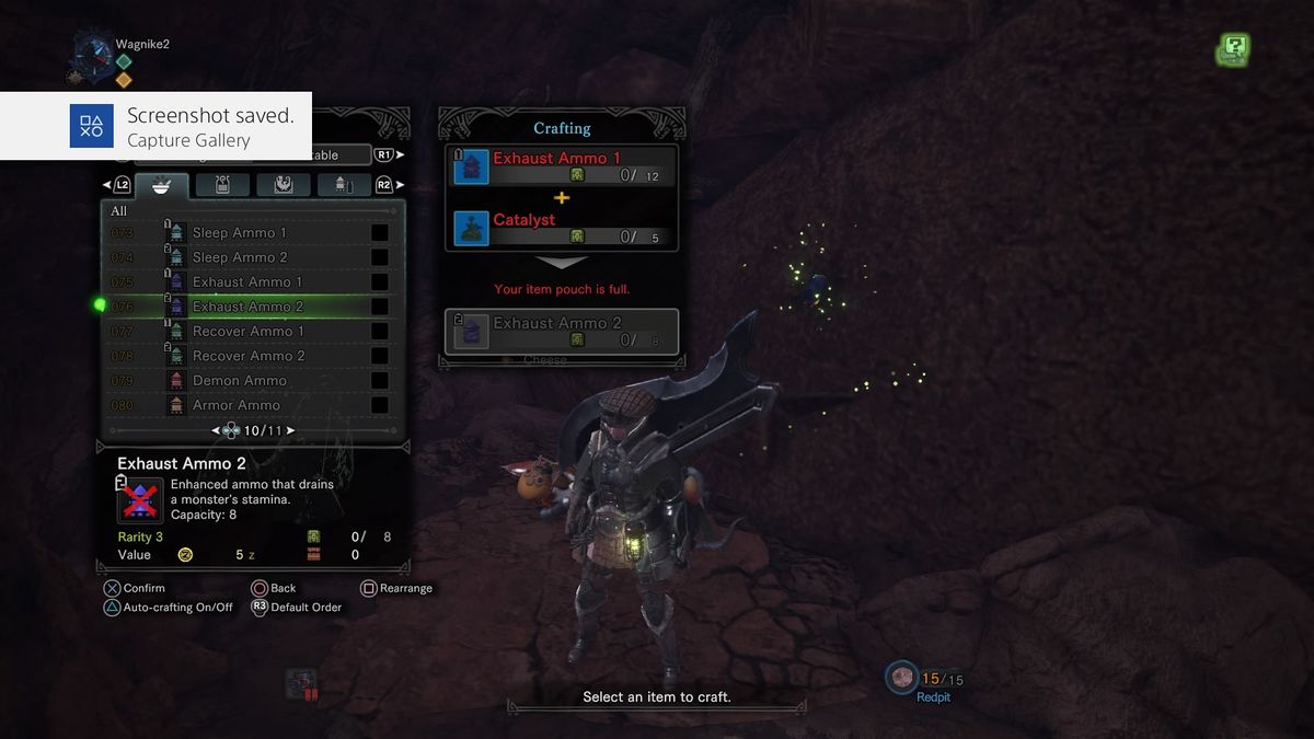 Exhaust Ammo 2 Monster Hunter World Wiki