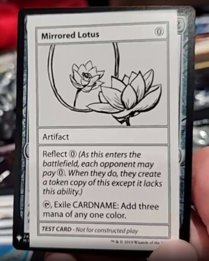 mystery booster test cards mtg wiki mtg design