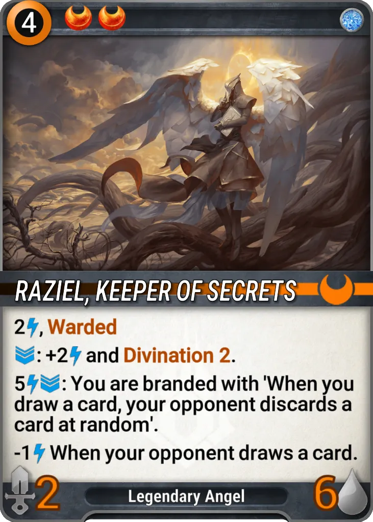 Raziel, Keeper of Secrets Mythgard Wiki