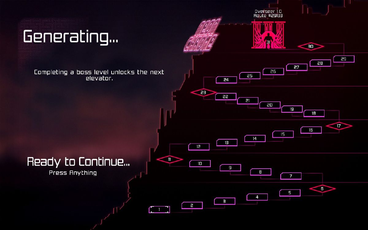 Levels Official Neon Chrome Wiki