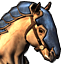 Medium palomino horse.png