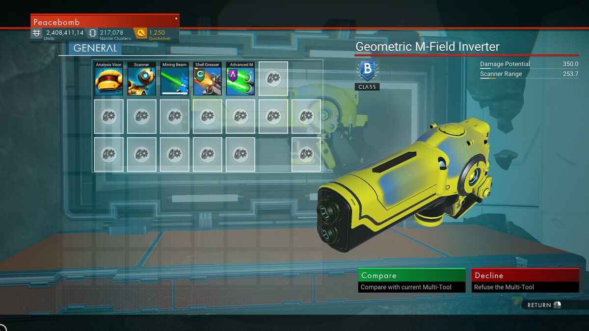 Geometric MField Inverter No Man's Sky Wiki