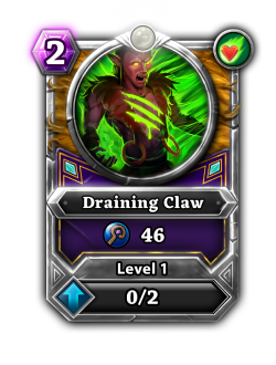 Draining Claw card.png