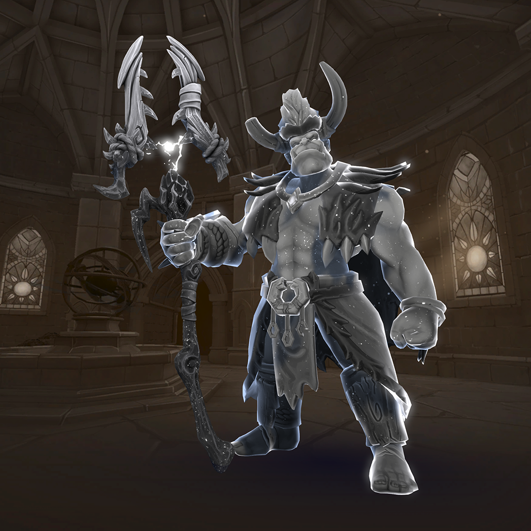Obsidian Grohk Collection Official Paladins Wiki