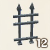 Tall Metal Fence (Thin) Icon.png