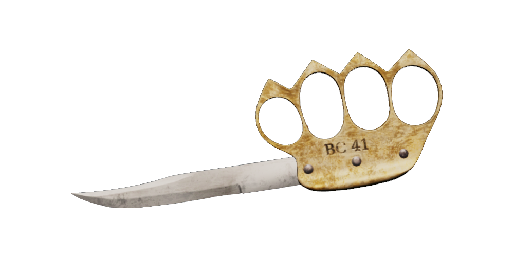 BC41 knuckle knife RAID World War II Wiki