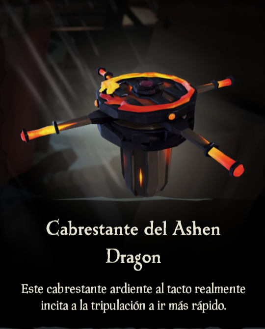 Cabrestante del Ashen Dragon Sea of Thieves Wiki