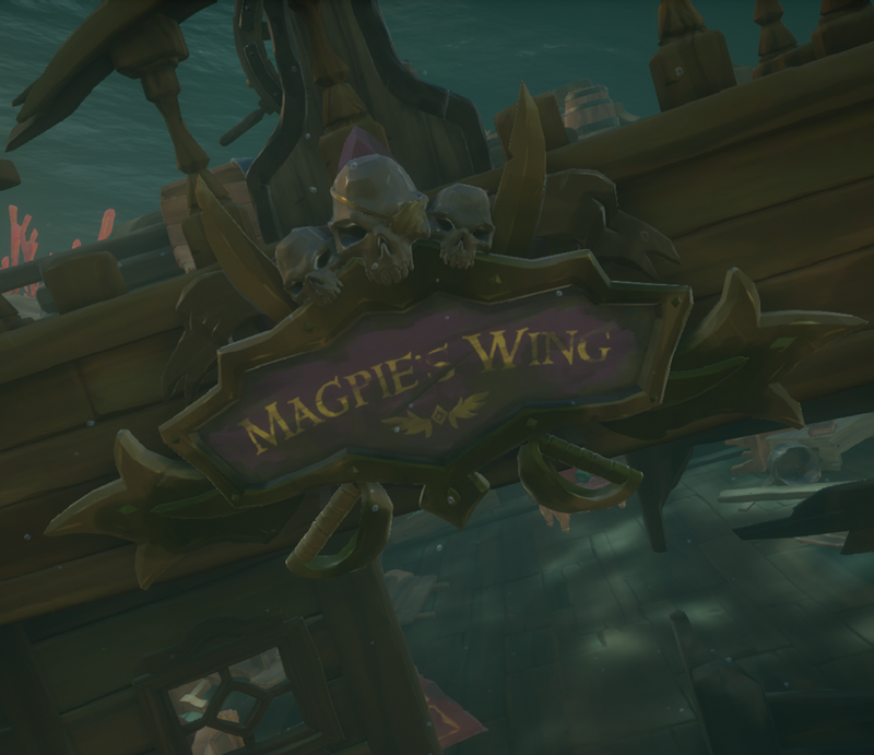 Magpie's Wing Sea of Thieves Wiki