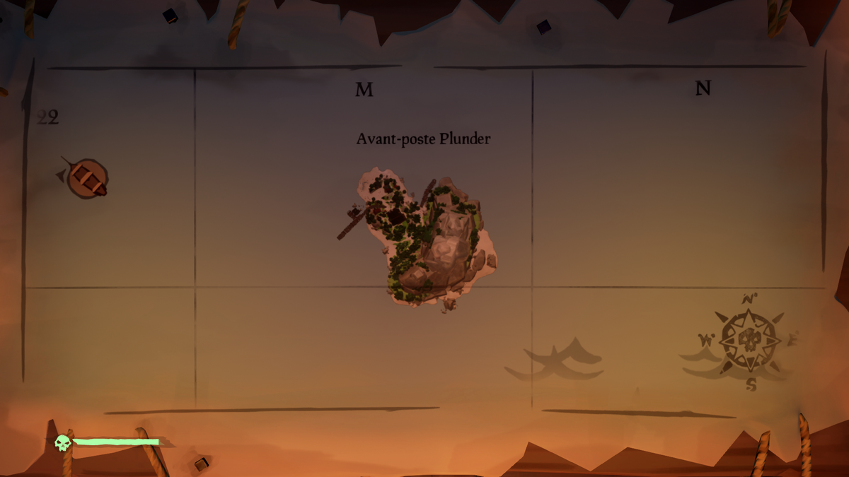 Sea Of Thieves Outpost Map