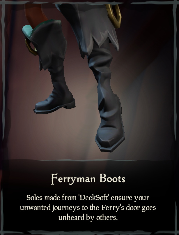Ferryman Boots Sea of Thieves Wiki