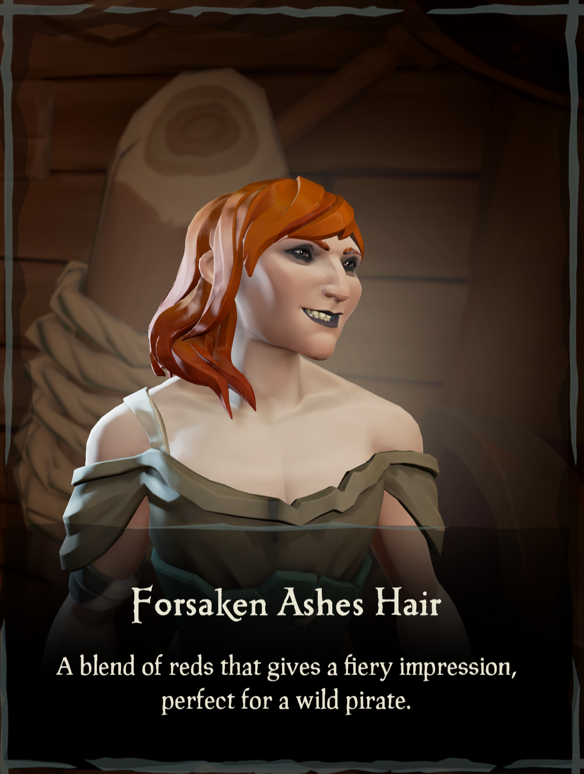 Forsaken Ashes Hair - Sea of Thieves Wiki
