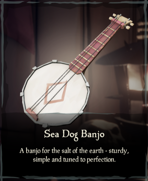 Sea Dog Banjo Sea of Thieves Wiki