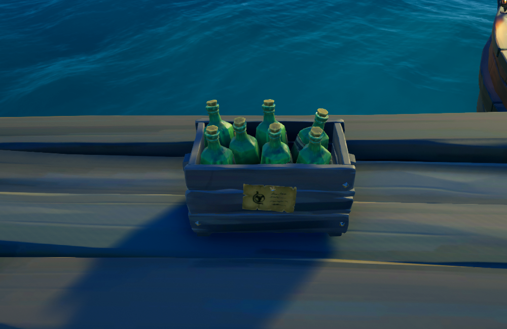 Crate of Rum Bottles Sea of Thieves Wiki