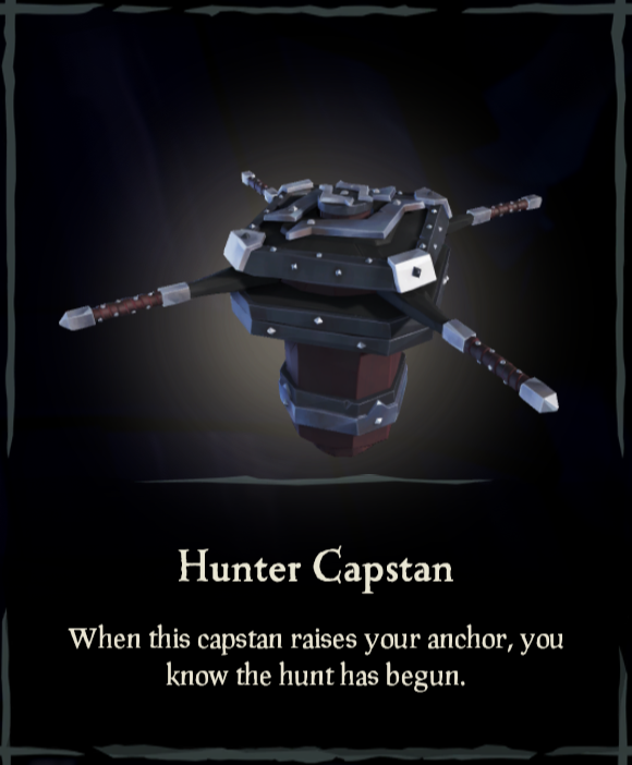 Hunter Capstan Sea of Thieves Wiki